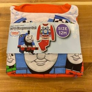 NEW THOMAS /& FRIENDS boys toddler sleepwear 2 piece train PAJAMA Gift SET 12M-5T